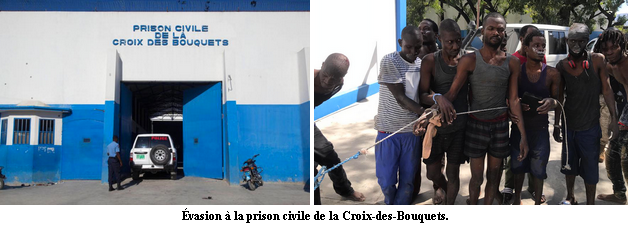 Évasion spectaculaire à la prison civile de la Croix-des-Bouquets